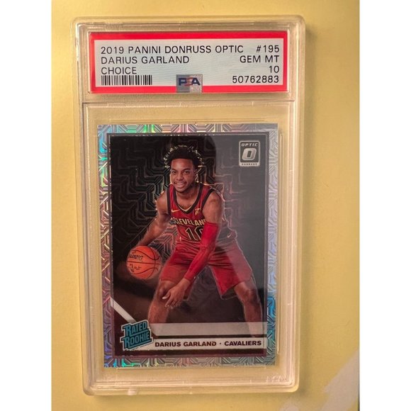 2019-20 Donruss Optic DARIUS GARLAND Choice Prizm RC PSA 10 CAVS LOW POP